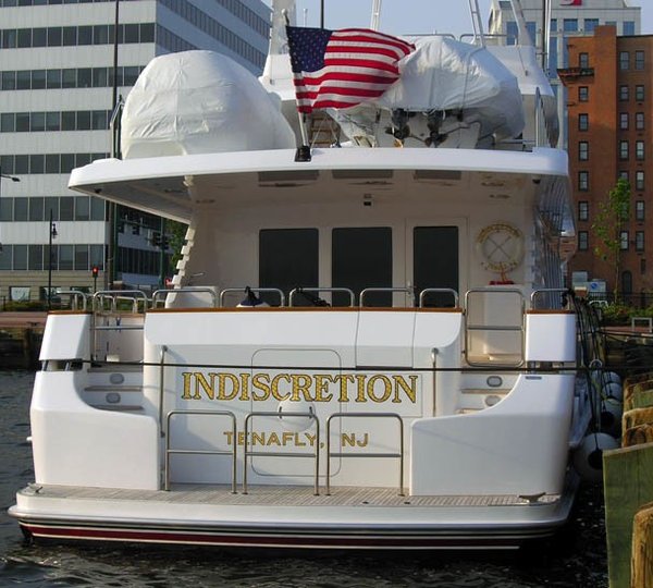 Yacht INDISCRETION, Broward Yachts CHARTERWORLD Luxury Superyacht
